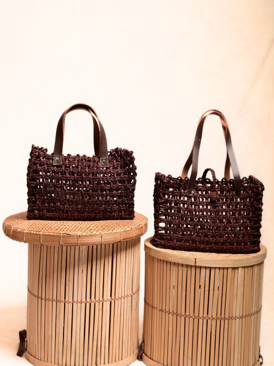 Him & Her Lunch Bag Combo- Brown