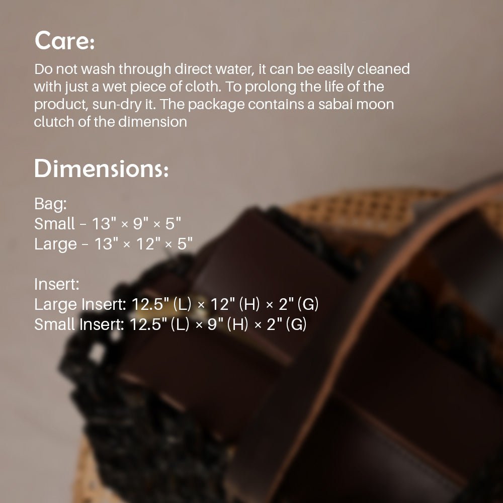 Sabai Mesh Luxe Carry Bag - Black